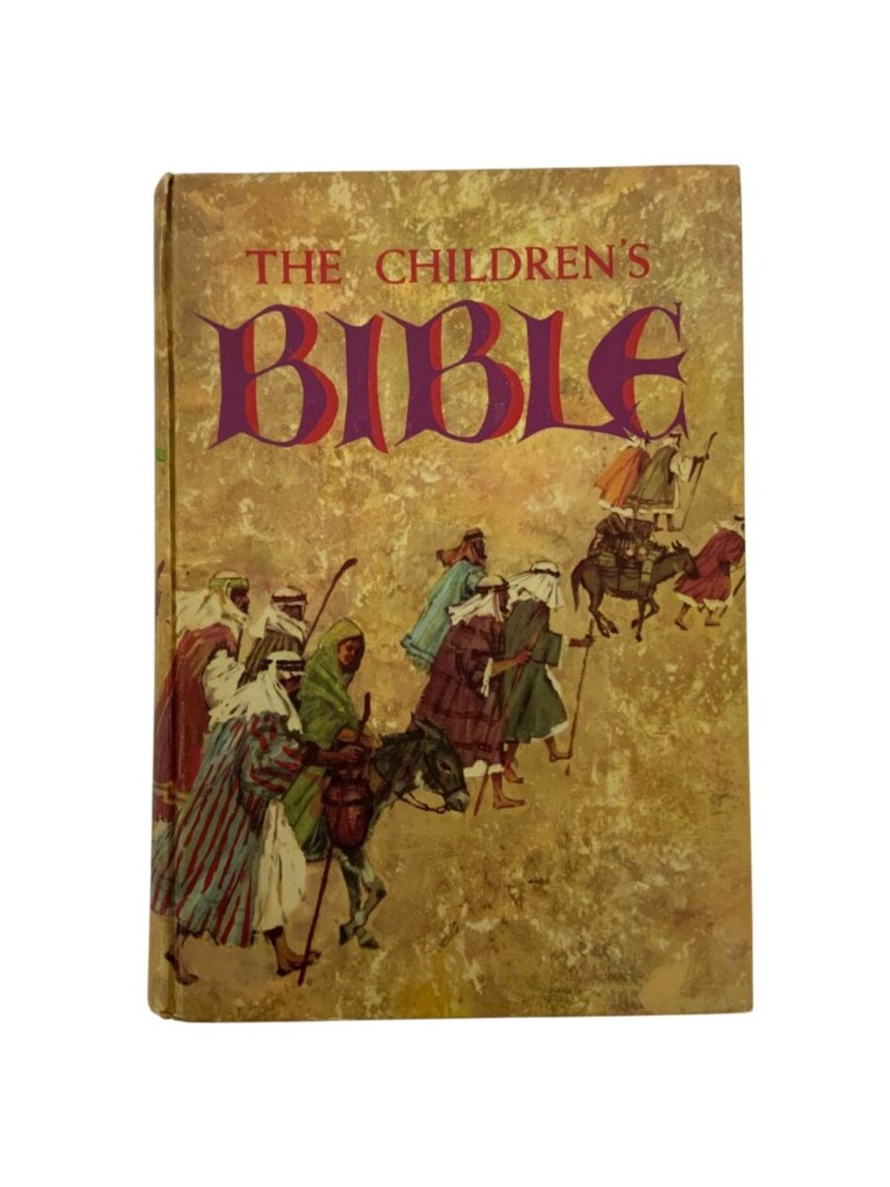 The Childrens Bible Hardcover 1974 Golden Press Old & New Testament Stories